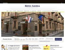 Tablet Screenshot of hotelsavona.com